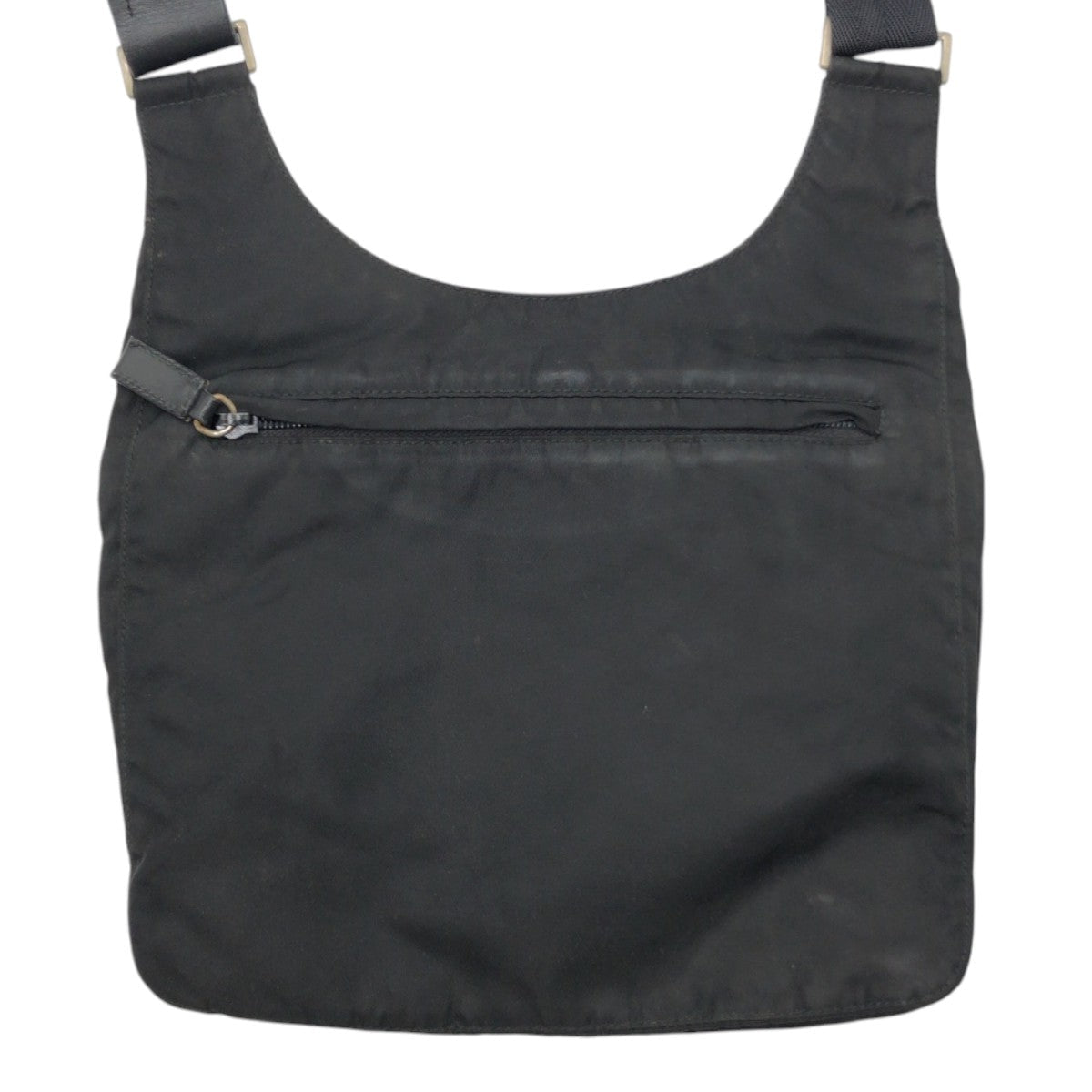 PRADA Shoulder Bag Nylon Black black Shoulder Bag Pochette Unisex Test Triangular logo Women