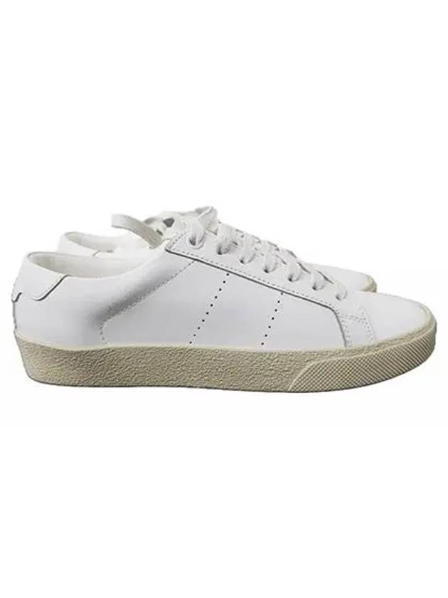 Luxury Saint Laurent Trending 2025 Classic Leather Low Top Sneakers White