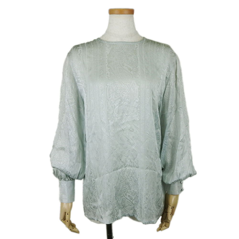 Christian Dior blouse silk Mint green Women M