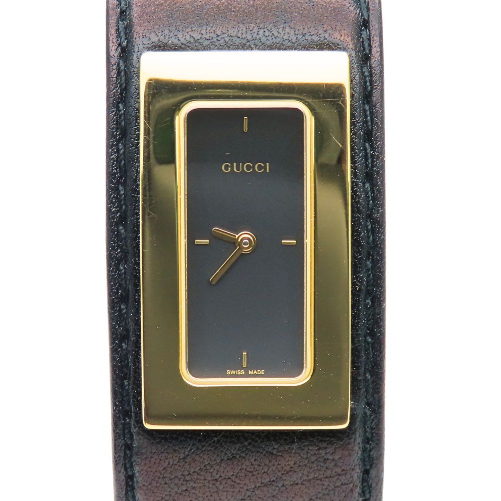 GUCCI Watches Quartz 7800S Stainless Steel gold black dial