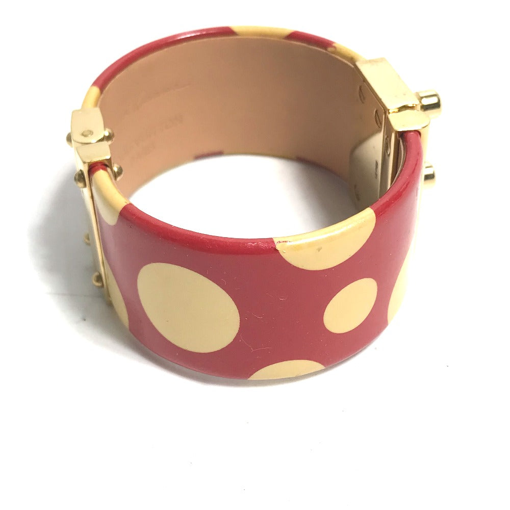 LOUIS VUITTON bracelet enamel Red Kusama Yayoi Collaboration Dot polka dots Women