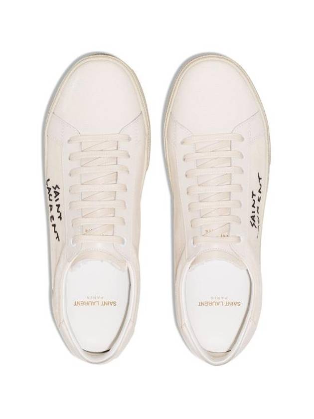 Luxury Saint Laurent Trending 2025 Court Classic SL/06 Sneakers Cream
