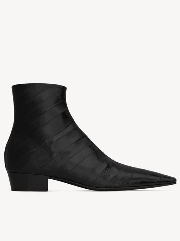 Luxury Saint Laurent Trending 2025 Men s Paolo Boots Black 7997940WX001000