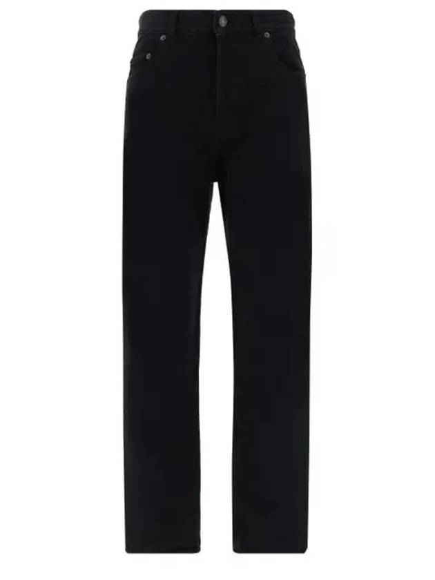 Luxury Saint Laurent Trending 2025 Vanessa Denim Straight Jeans Black