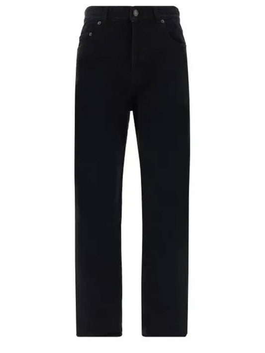 Luxury Saint Laurent Trending 2025 Vanessa Denim Straight Jeans Black