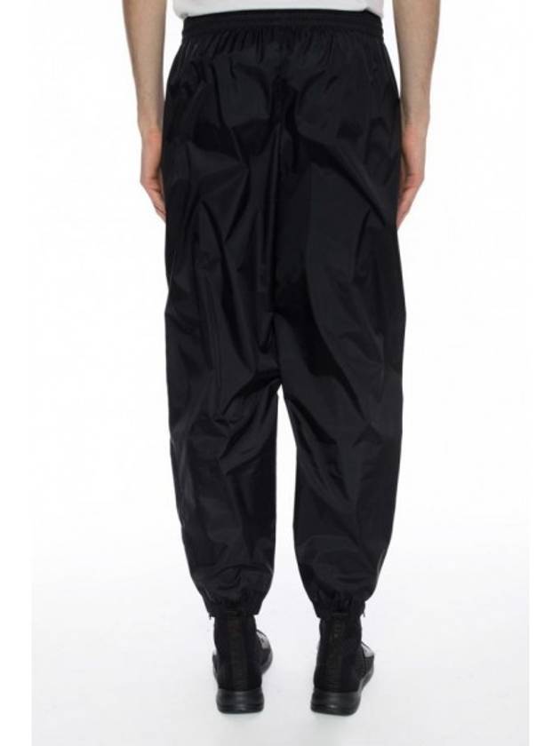 Luxury Balenciaga Trending 2025 Logo Training Track Pants Black