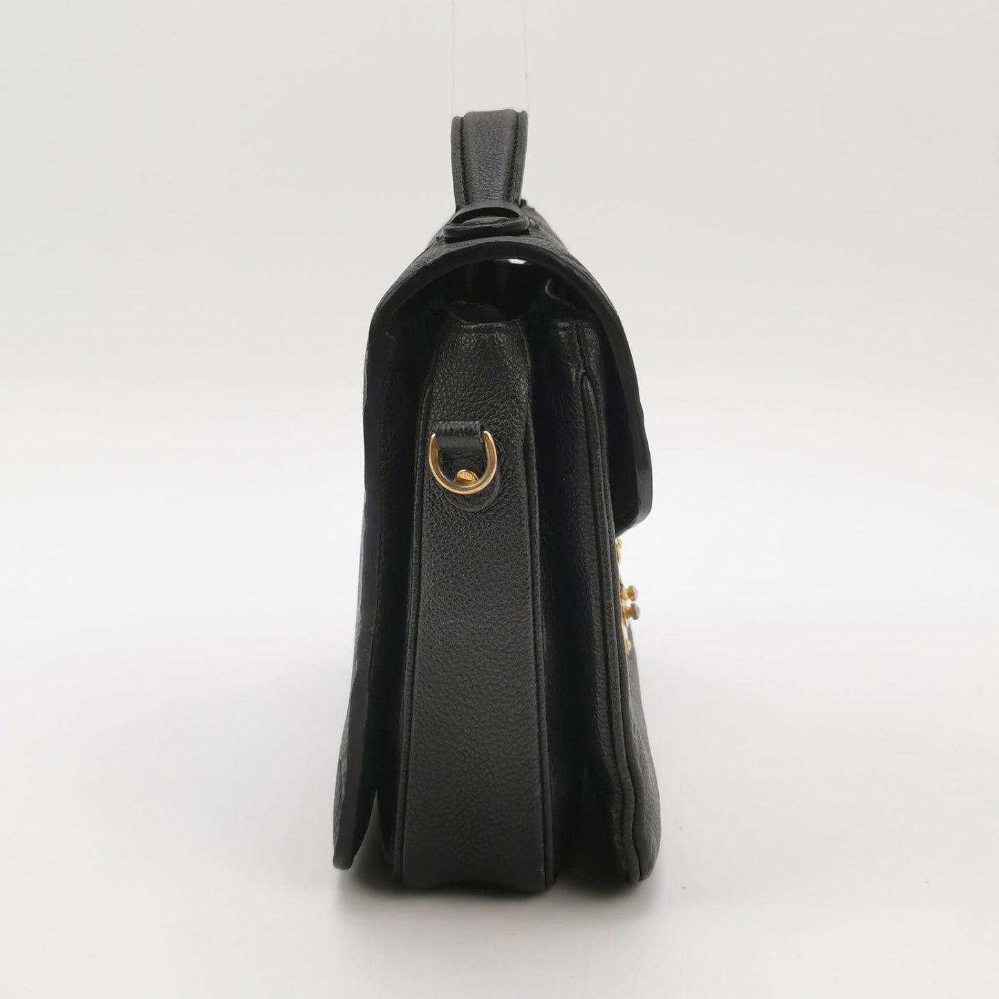 Louis Vuitton Pochette MÃ©tis Monogram Empreinte Leather Black