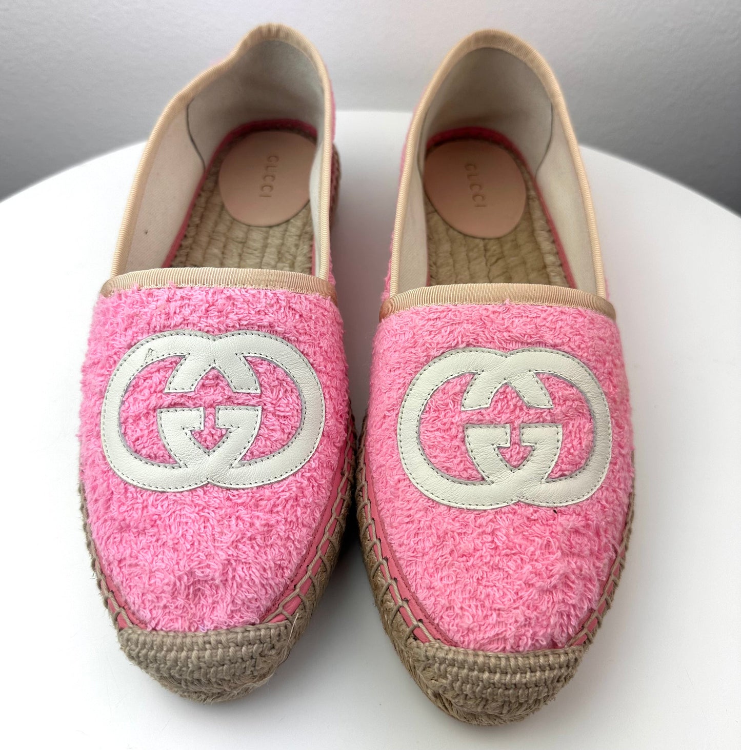 Gucci Interlocking G Terry Espadrilles