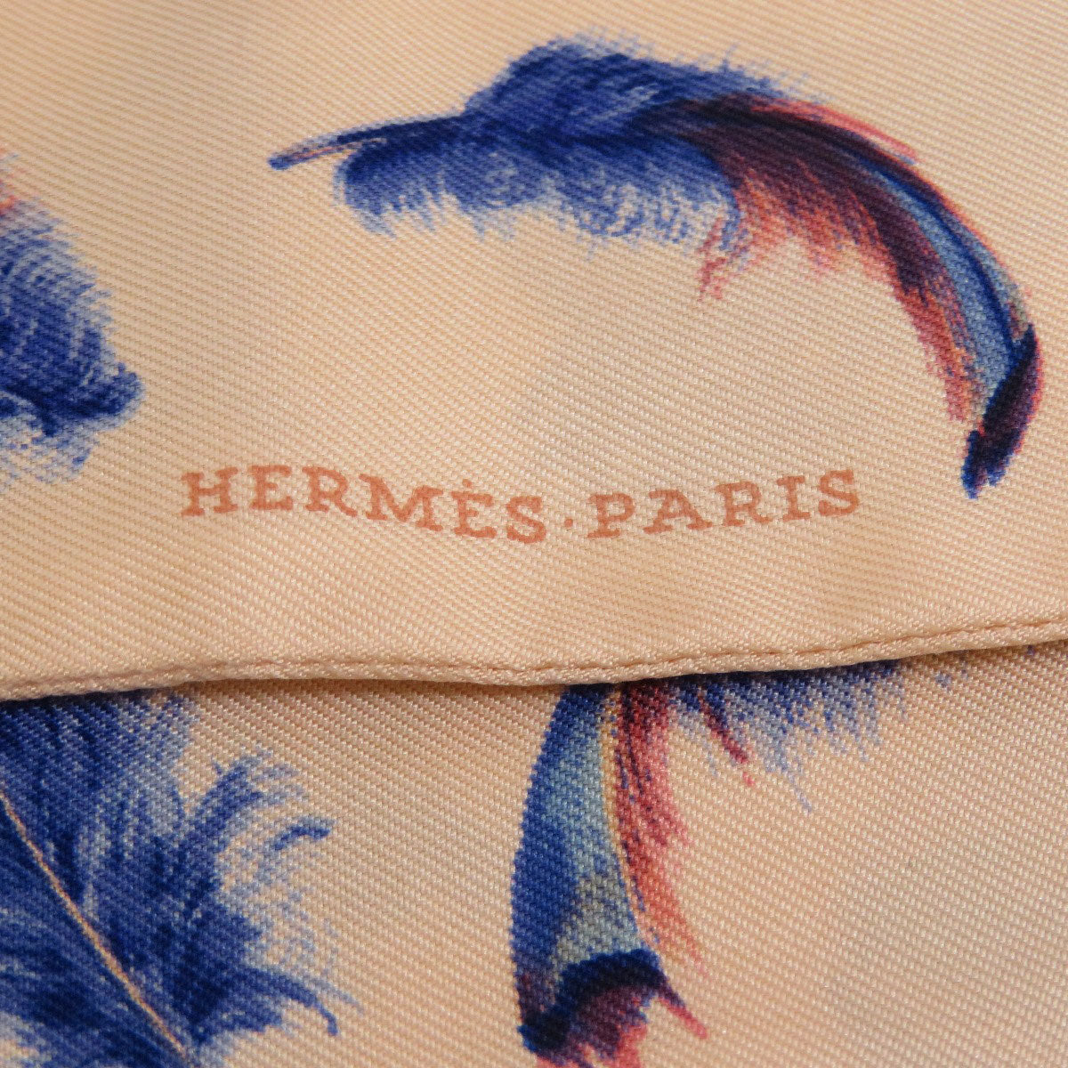 HERMES scarf silk pink Twilly Women