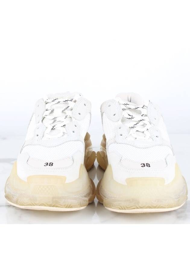 Luxury Balenciaga Trending 2025 Triple S clear sole sneakers 38 250