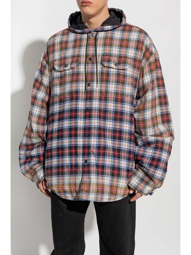Luxury Balenciaga Trending 2025 Bleached Long Sleeve Shirt Red