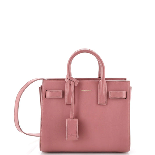 Luxury Saint Laurent Trending 2025 Sac de Jour Bag Leather Nano