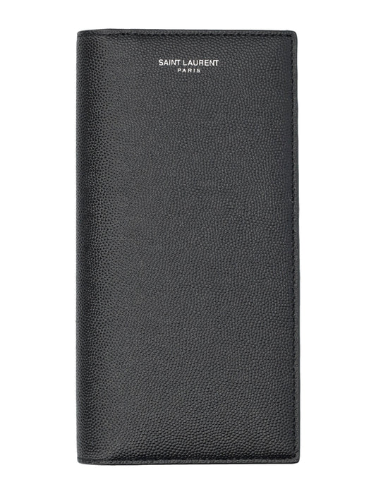 Luxury Saint Laurent Trending 2025 Men's Continental Wallet in Black | 24A396308BTY0N Color 1000