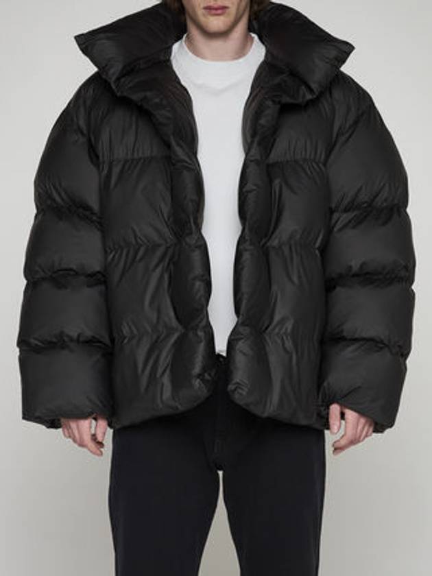 Luxury Balenciaga Trending 2025 Back Logo Wrap Padding Black