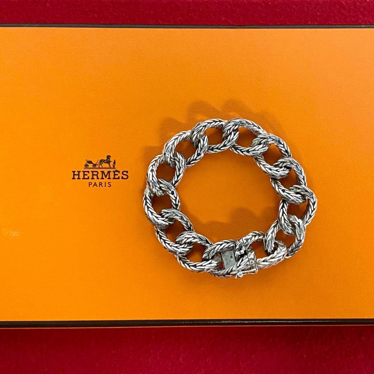HERMES bracelet Silver Silver Vendome Women