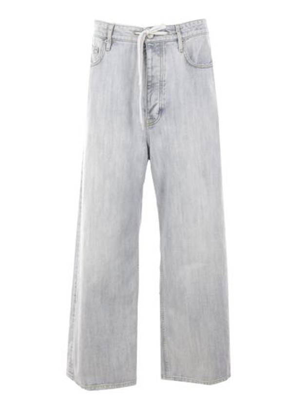 Luxury Balenciaga Trending 2025 Denim Straight Jeans Blue