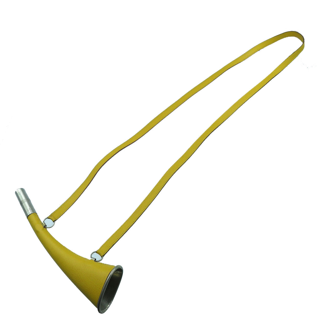 HERMES Necklace Courchevel yellow Women