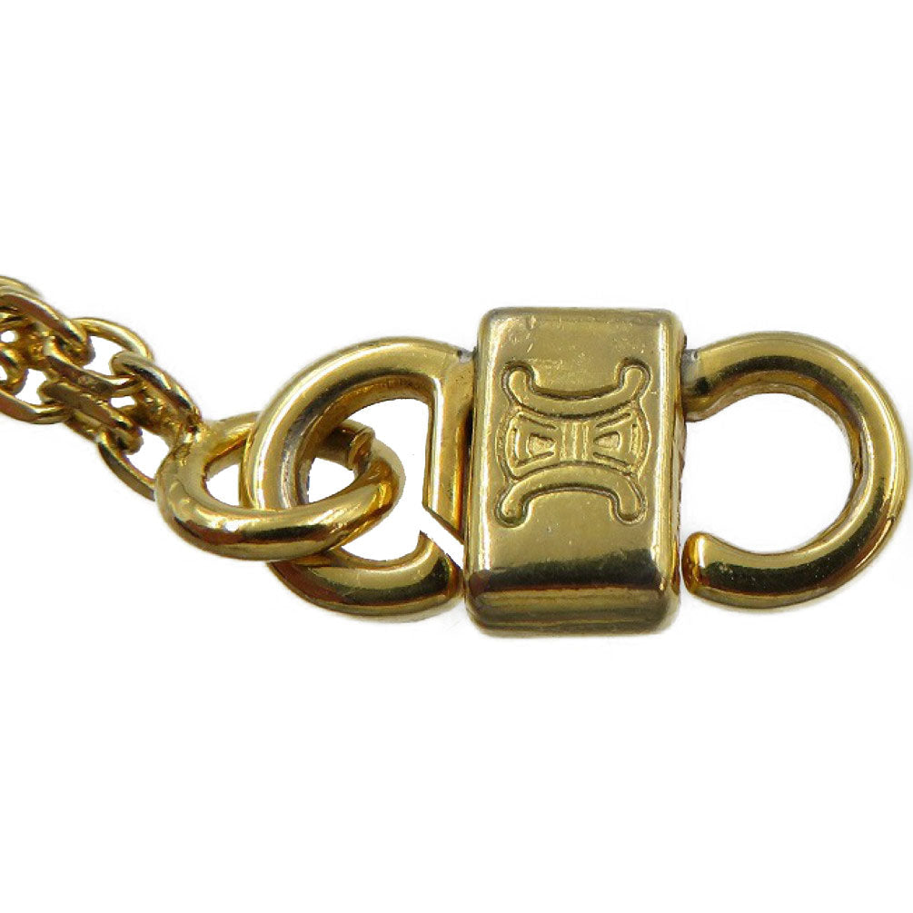CELINE Necklace metal gold Macadam Women