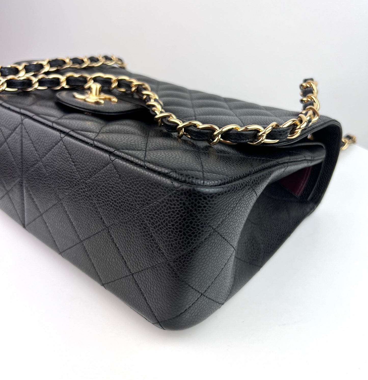 Chanel Large Caviar flap classic bag