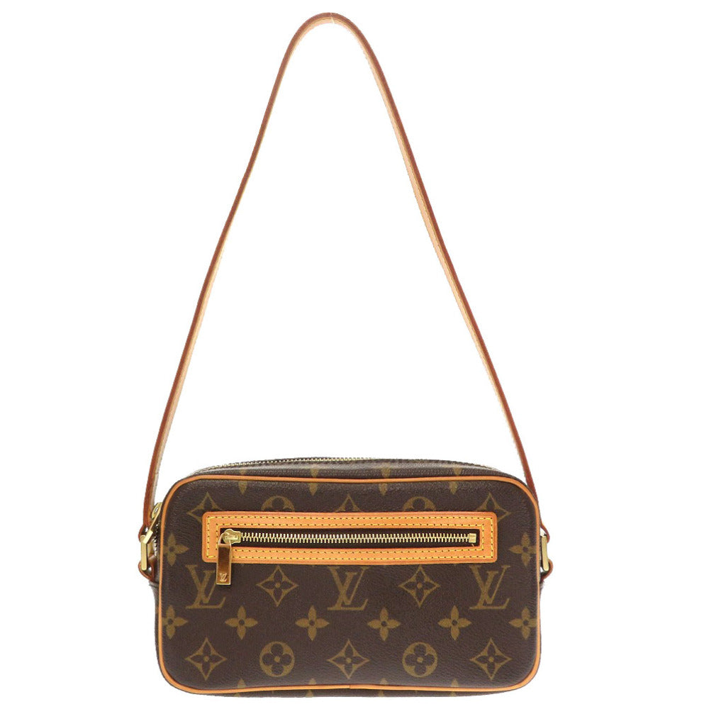 LOUIS VUITTON Shoulder Bag M51183 Monogram canvas Brown Monogram Pochette cite Women