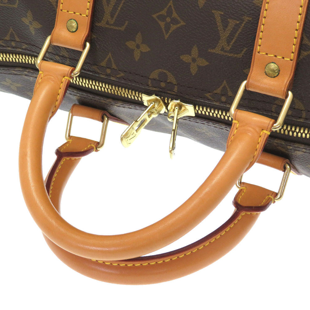 LOUIS VUITTON Boston Duffel bag M41426 Monogram canvas Brown Monogram Keepall 50 mens