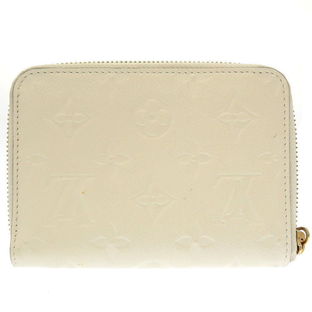 LOUIS VUITTON Bifold Wallet M93432 Monogram Ann Platt Neige Zip Around Monogram Unplant Portefeuille Skret Compact Women(Unisex)