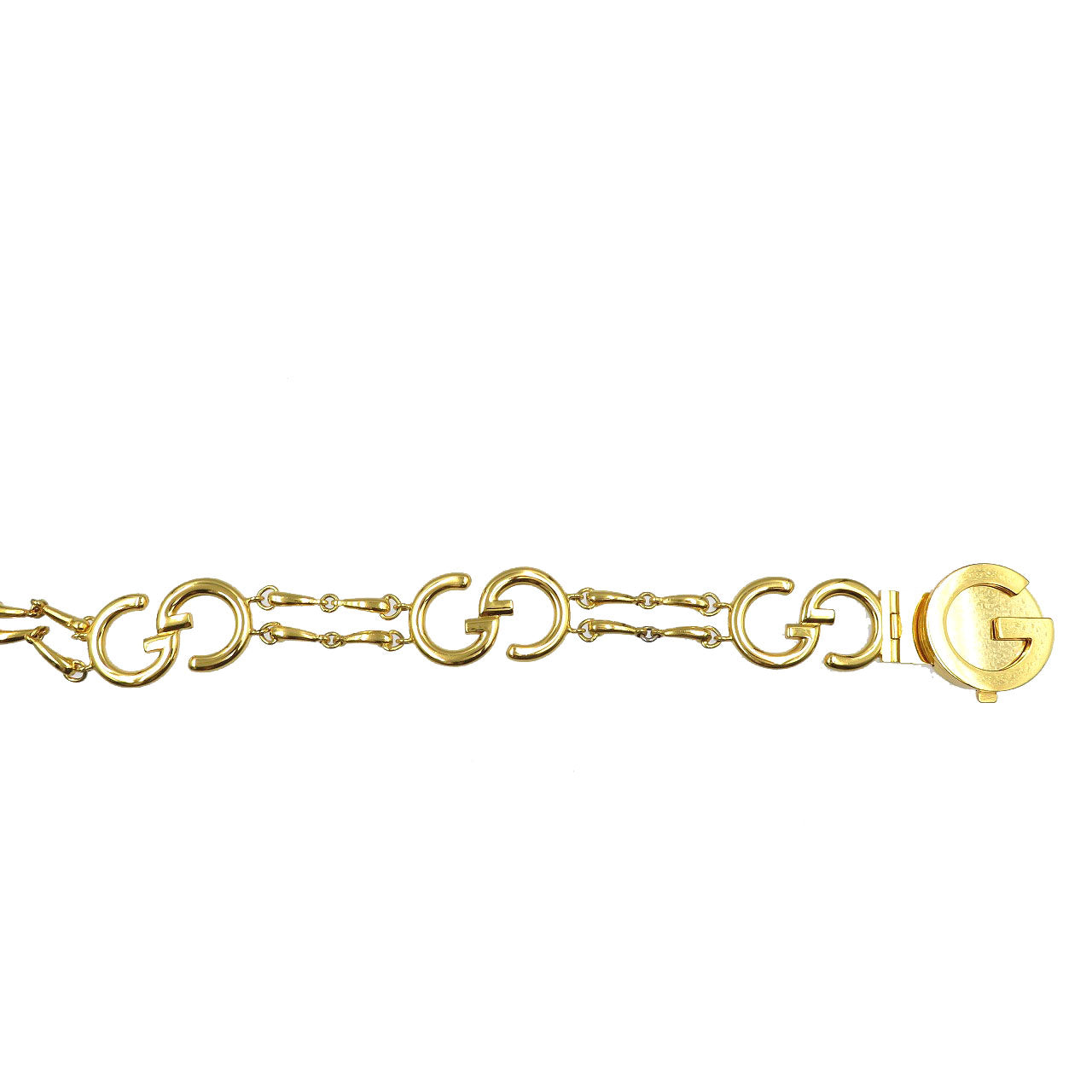 GUCCI belt metal gold Women