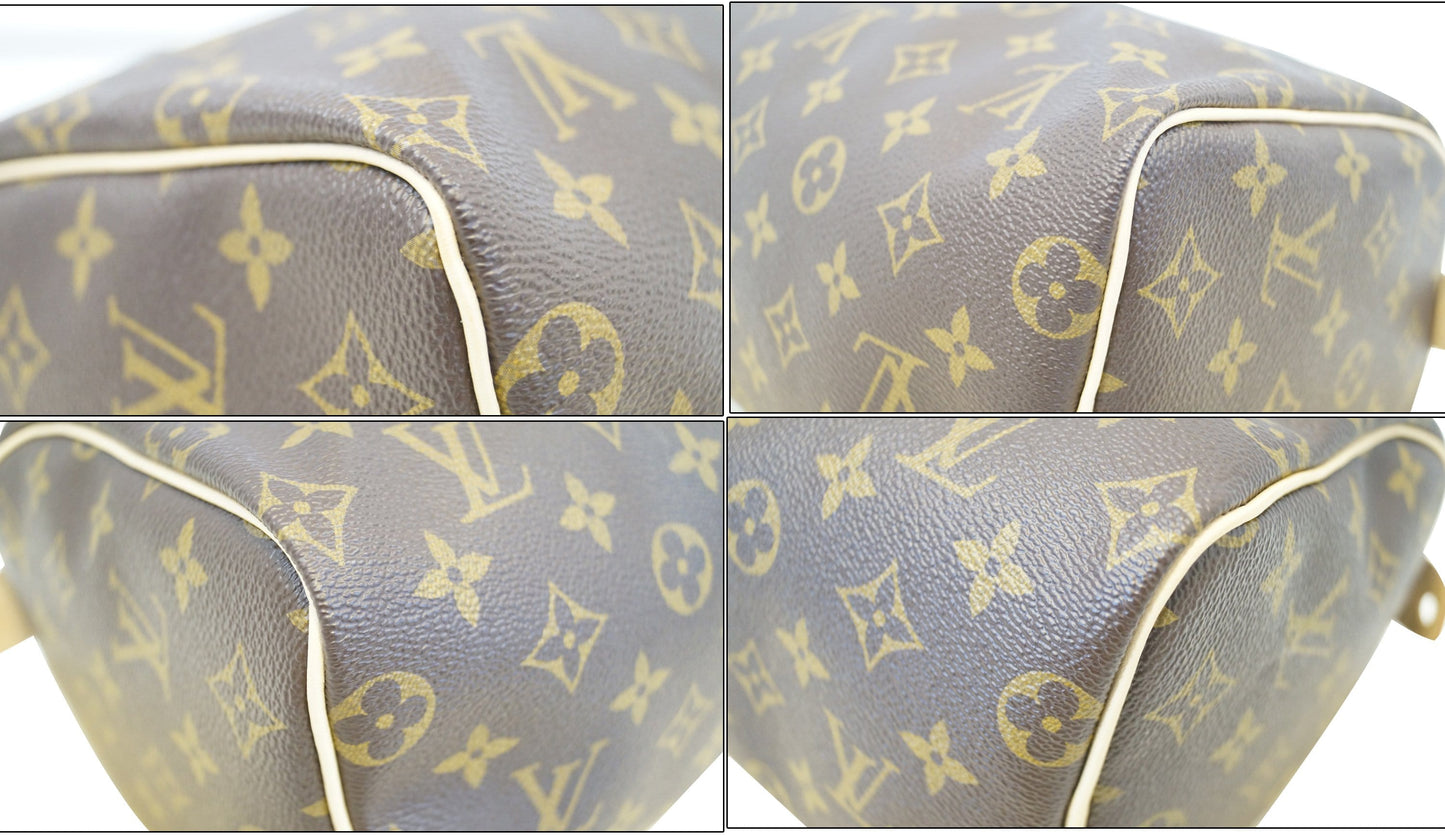 LOUIS VUITTON Speedy 25 Monogram Canvas  Satchel Bag