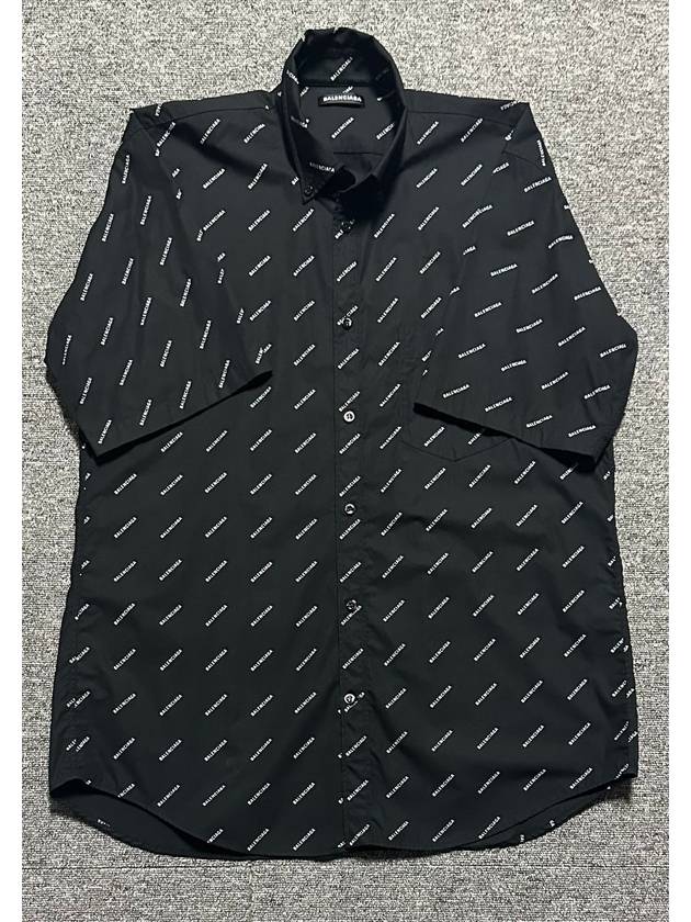 Luxury Balenciaga Trending 2025 Multi logo short sleeve shirt 105