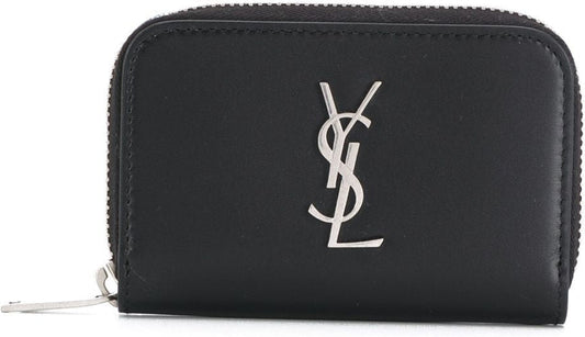 Luxury Saint Laurent Trending 2025 Men's Zipper Around Wallet in Black | 5354110SX0E
