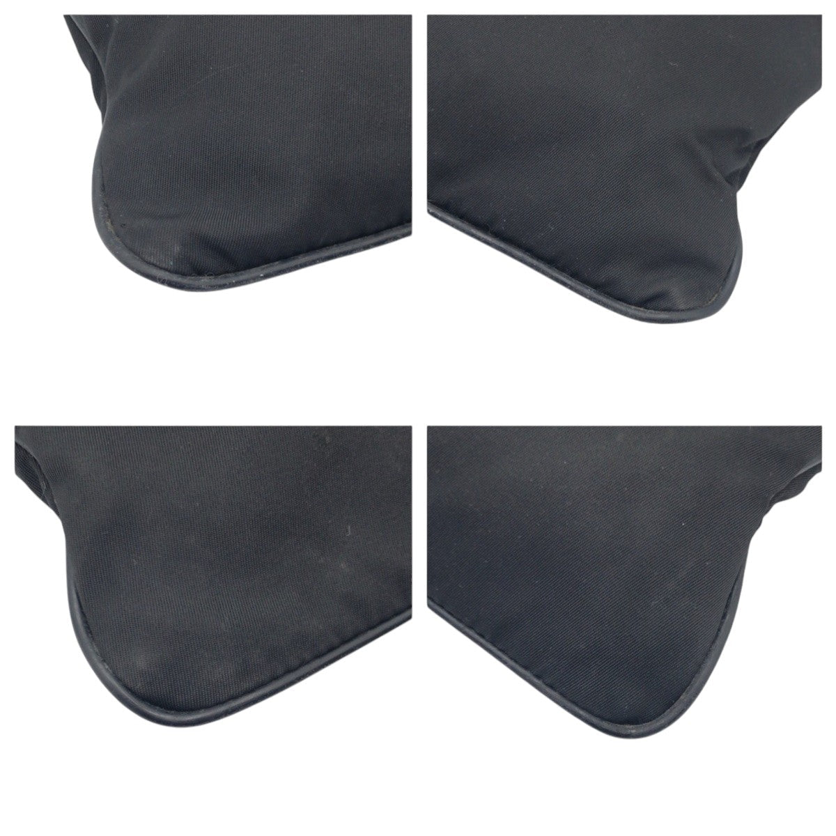 PRADA Shoulder Bag Nylon Black black Shoulder Bag Unisex Test Triangular logo Women