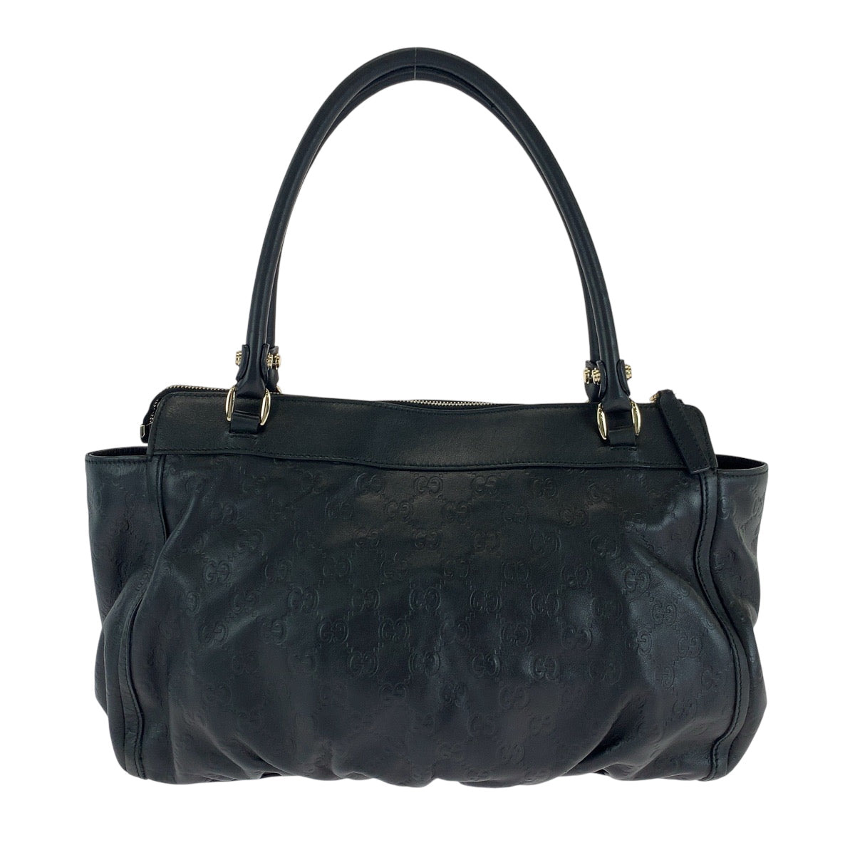 GUCCI Tote Bag 189831 leather black Abbey