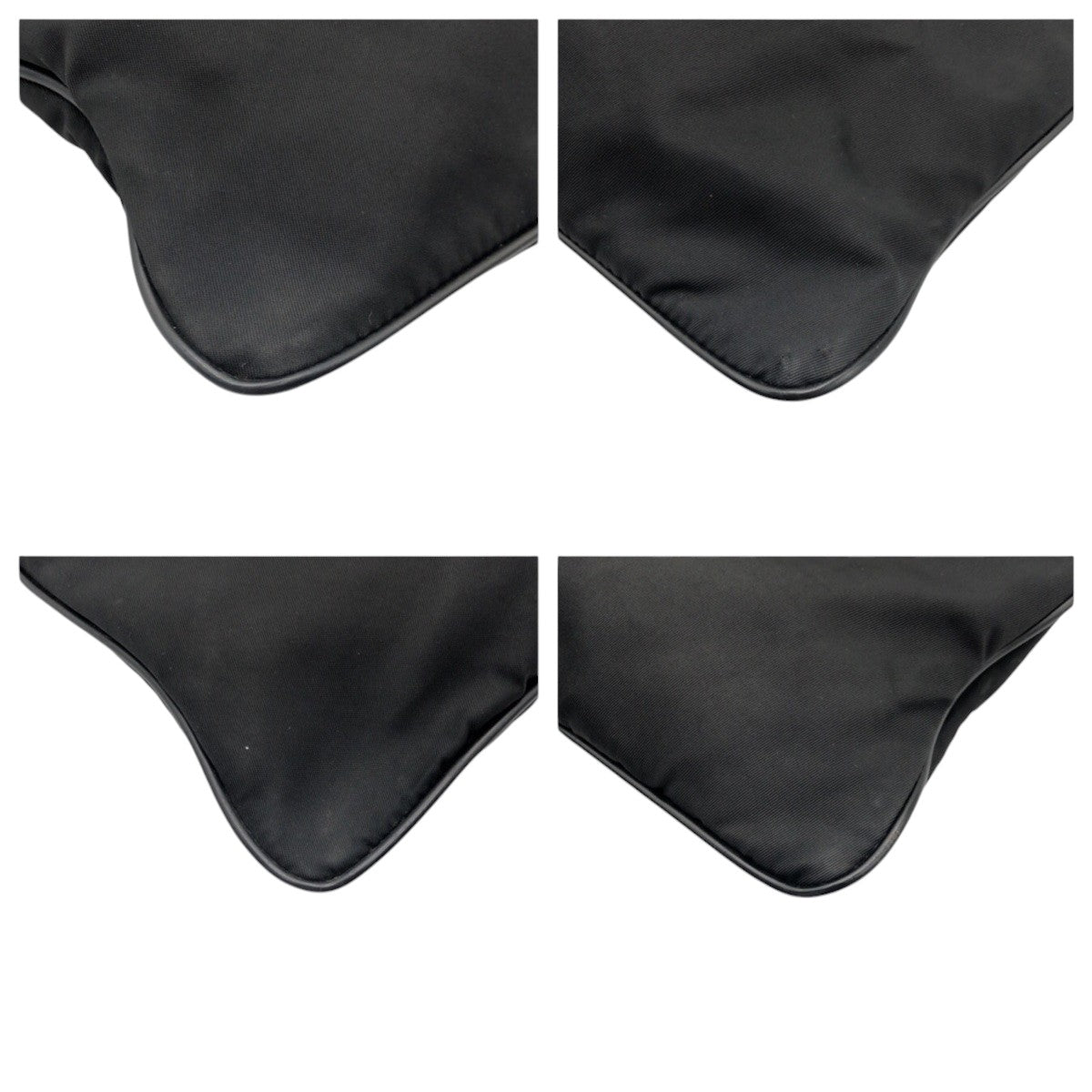 PRADA Shoulder Bag Nylon Black black Shoulder Bag Unisex Test Triangular logo mens