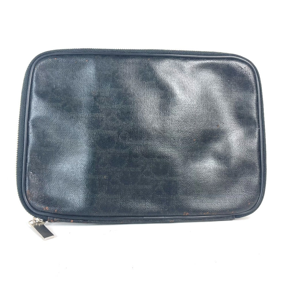 Dior Pouch PVC black logo Trotter mens