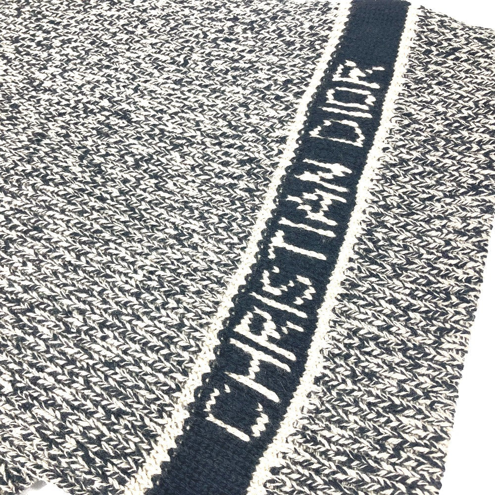 Dior Scarf 25DWI214S007 Wool / cashmere black logo Women(Unisex)