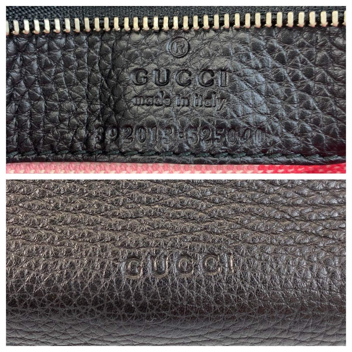 GUCCI Handbag 392013 leather Black SilverMetal Handbag Shoulder Bag 2way Bamboo daily Women