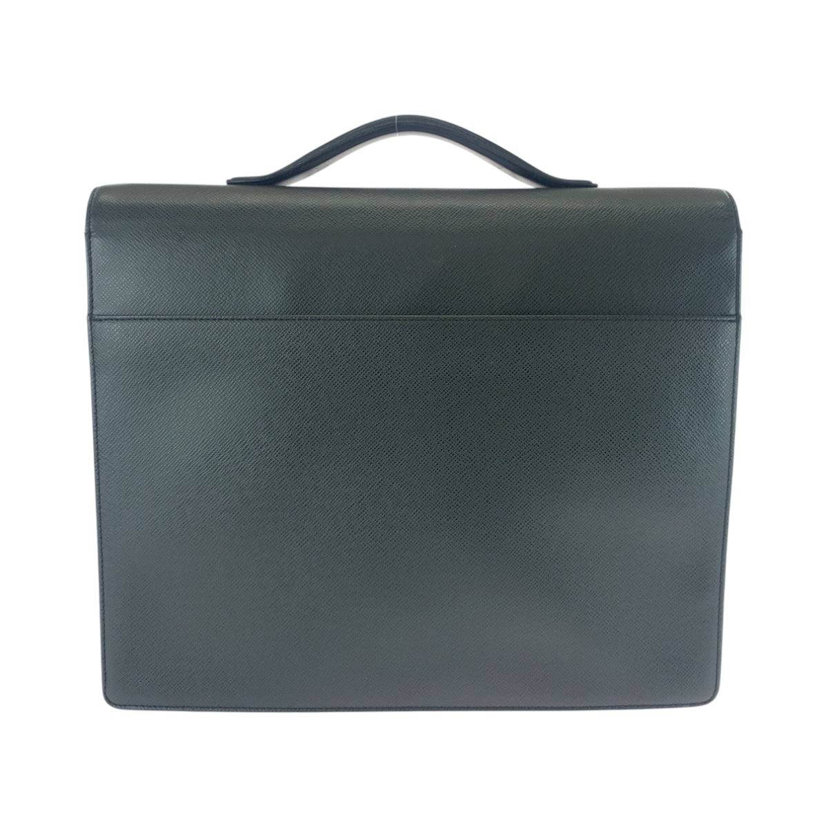 LOUIS VUITTON Business bag M30802 Taiga Ardoise Black SilverMetal Business bag handbag Taiga Kazan mens