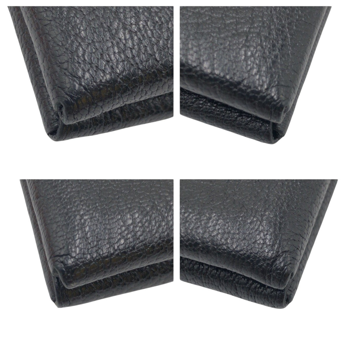 HERMES Coin case Shave Black black Coin case Coin Pocket Unisex Calvi duo mens(Unisex)