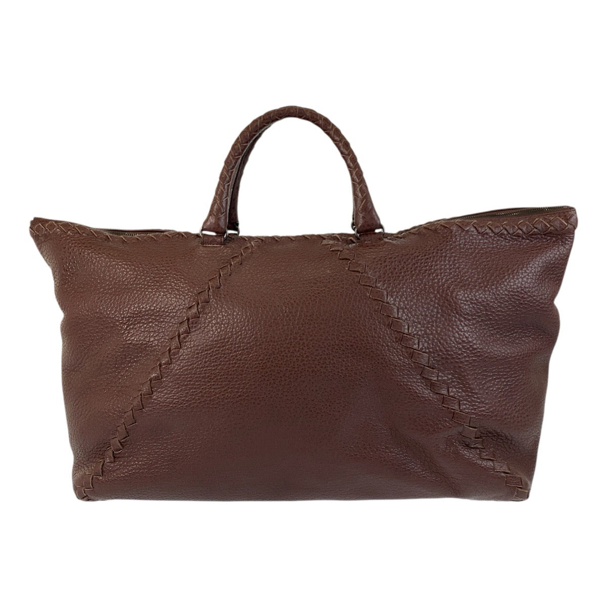 BOTTEGAVENETA Tote Bag leather Brown Tote Bag handbag INTRECCIATO mens