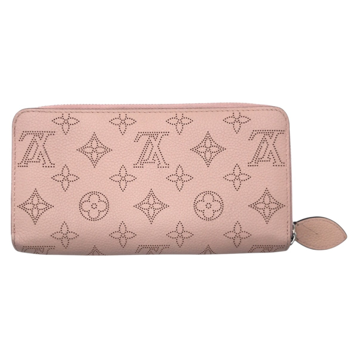 LOUIS VUITTON Long Wallet Purse M61868 leather Pink magnolia Long Wallet Purse Monogram Mahina Zippy Wallet Women