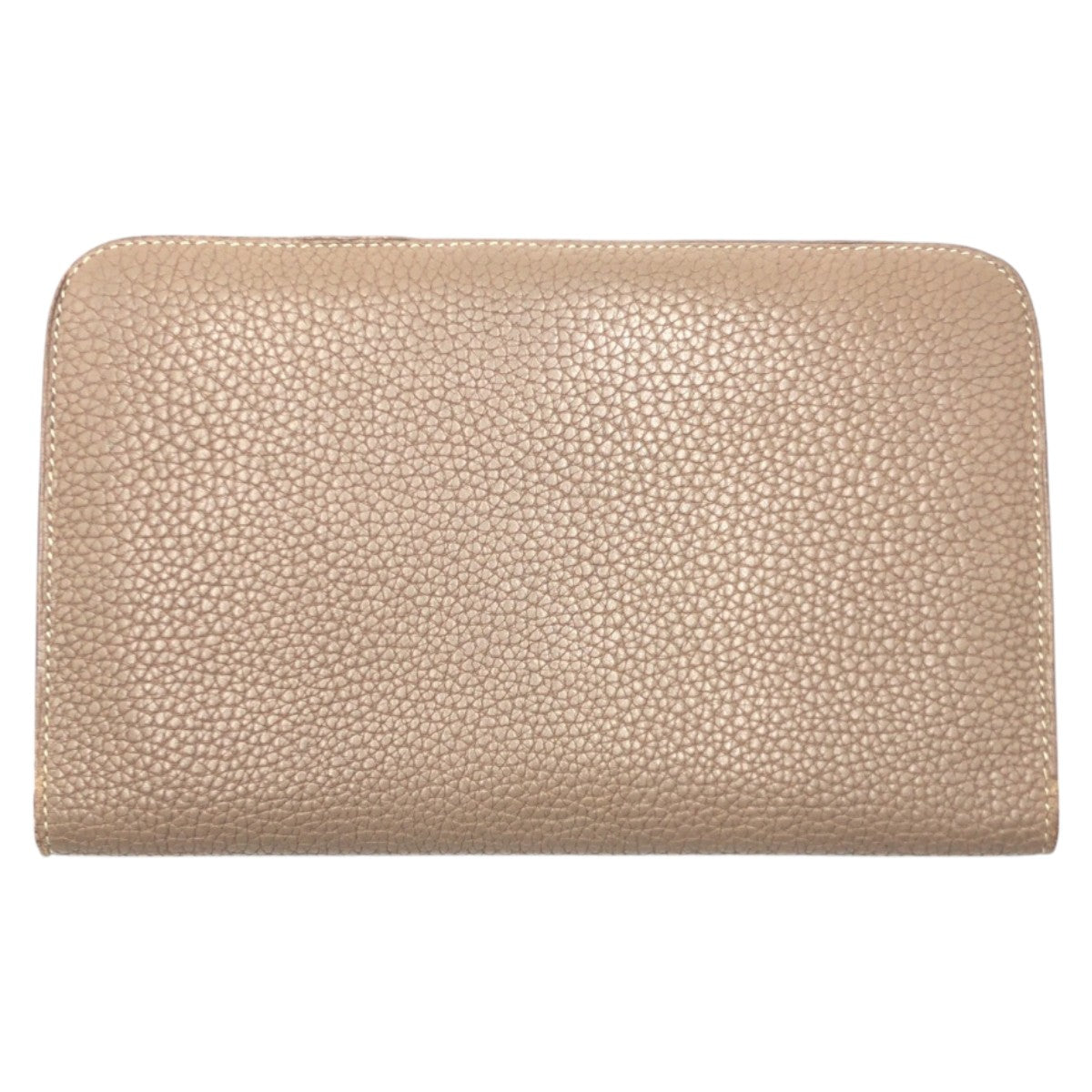 HERMES Long Wallet Purse Togo Brown etope Long Wallet Purse Long wallet unisex Dogon GM Women