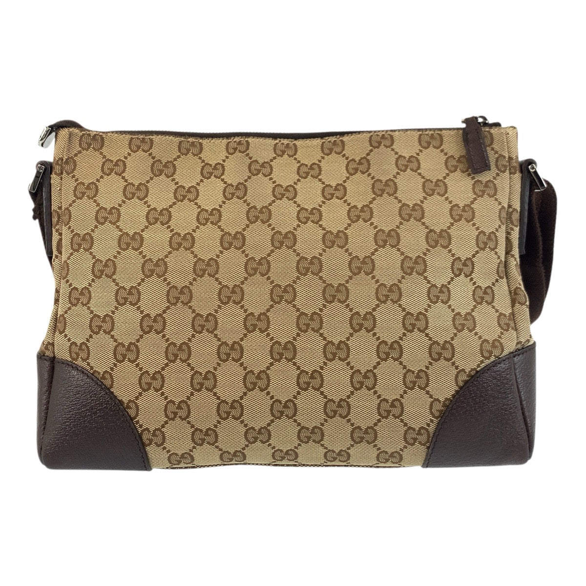 GUCCI Shoulder Bag 114273 GG canvas Beige brown Shoulder Bag Messenger bag Women