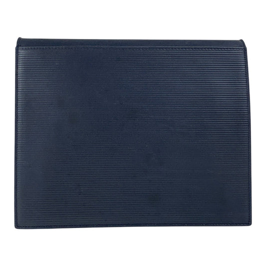 Yves Saint Laurent Shoulder Bag leather Black SilverMetal Shoulder Bag Shoulder Bag Logo embossed Women
