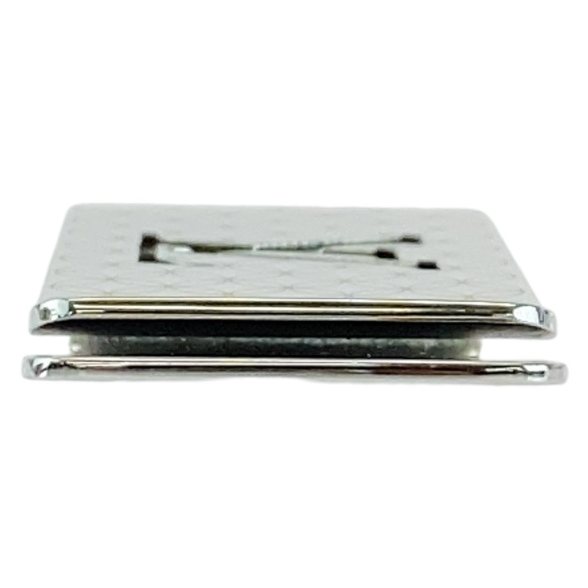 LOUIS VUITTON Money clip M65041 steel Silver Money clip Bill Clip Champs Elyses mens