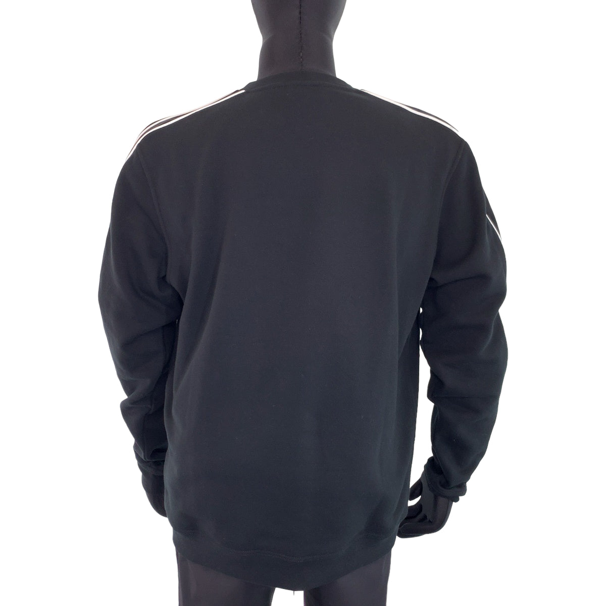 HERMES sweat H167515HA013XL cotton black black white white Sweatshirt, fleece lining 22AW RunH mens L