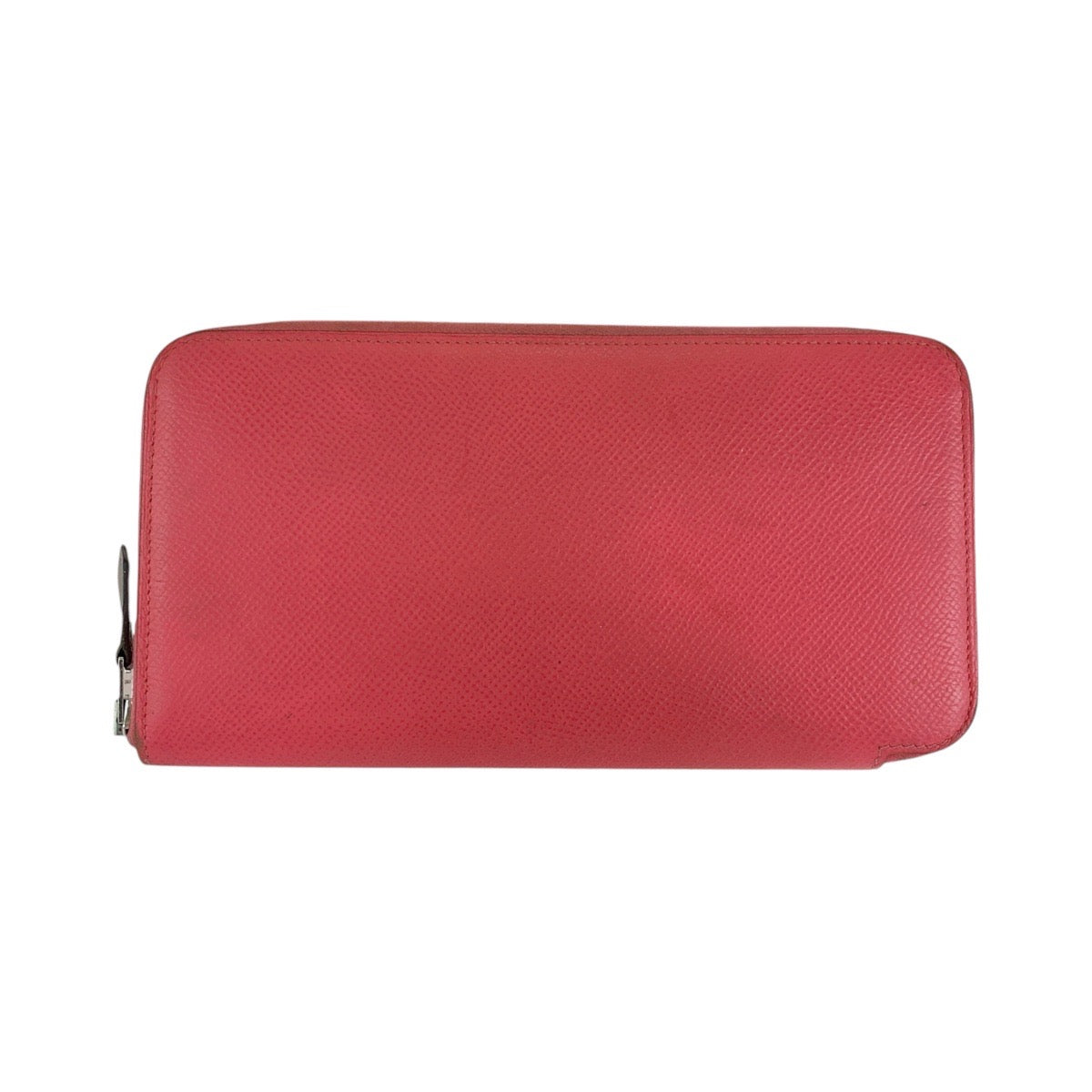 HERMES Long Wallet Purse Epsom Rose Azalee Pink SilverMetal Long Wallet Purse Azap long silk in Women