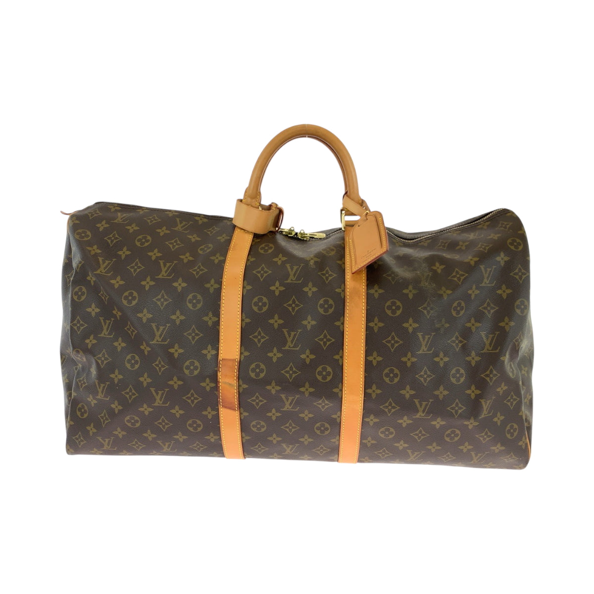 LOUIS VUITTON Boston Duffel bag M41422 PVC Brown Gold Metal Boston Duffel bag Handbag Monogram Keepall 60 Women