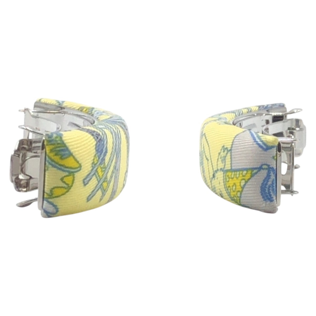 HERMES Valletta silk yellow Valletta hair accessories Women