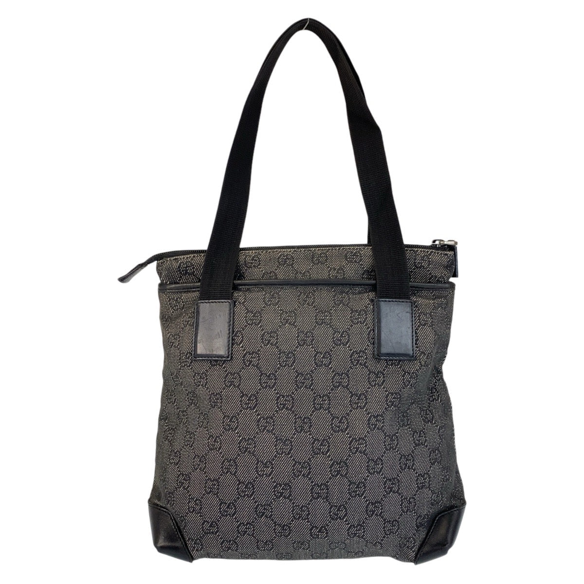GUCCI Tote Bag 28893 GG canvas, leather black Tote Bag Shoulder Bag Women