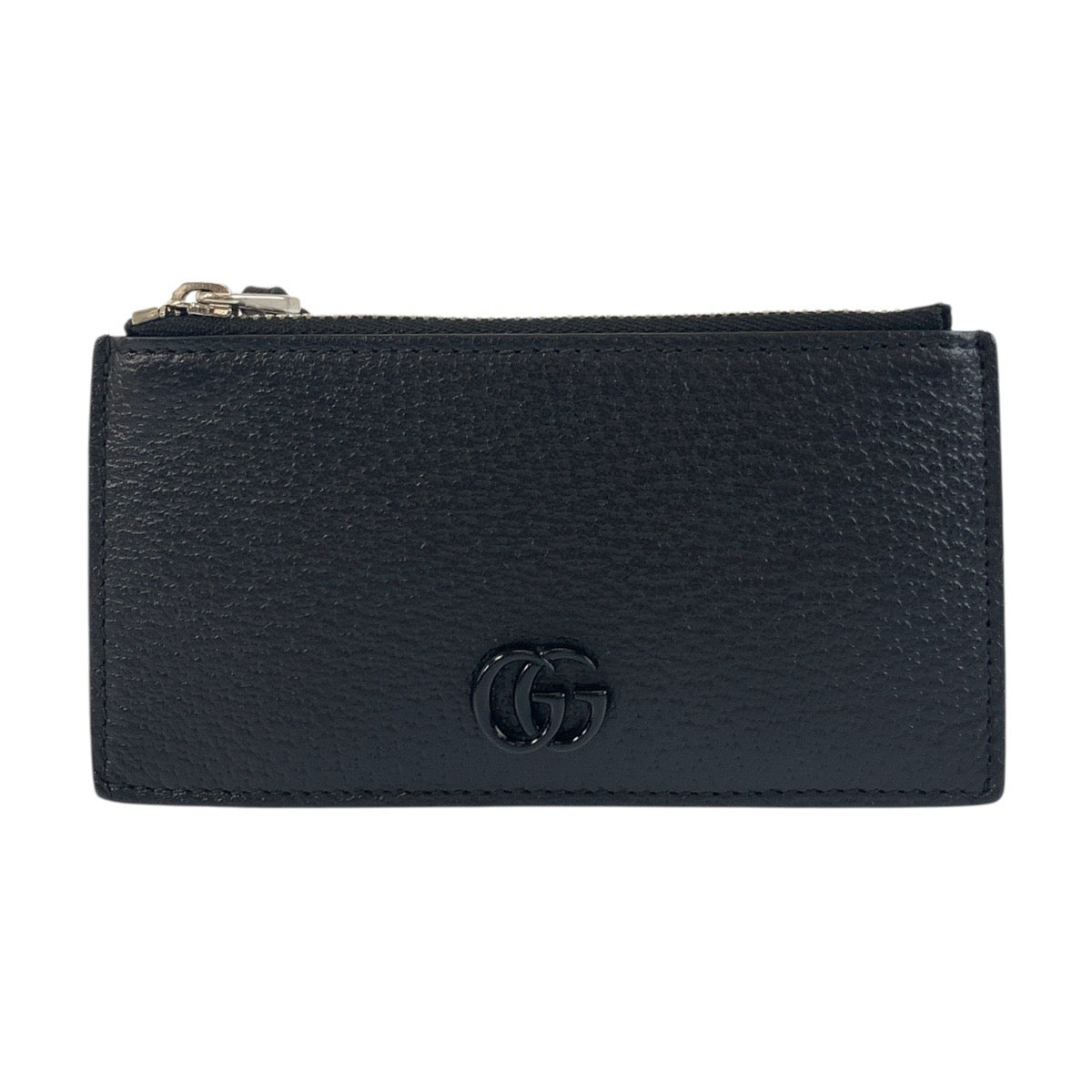 GUCCI Coin case 722726 leather black Coin case Fragment case Card case Double G mens(Unisex)